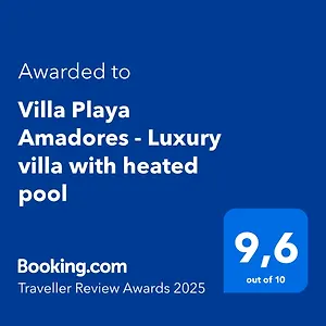  Villa Playa Amadores - Luxury With Heated Pool Spain